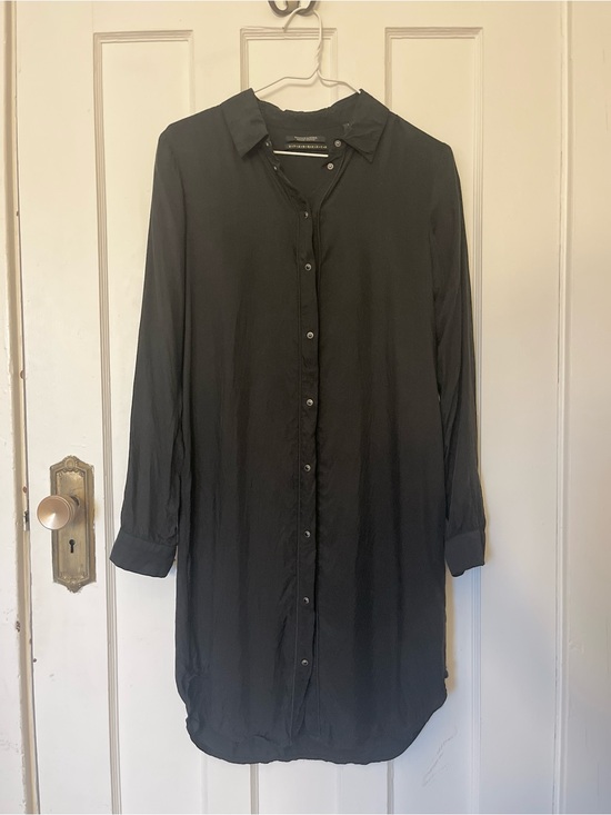 Scotch & Soda Dresses & Skirts - Black Scotch & Soda shirt dress minimalist elevated autumn XS